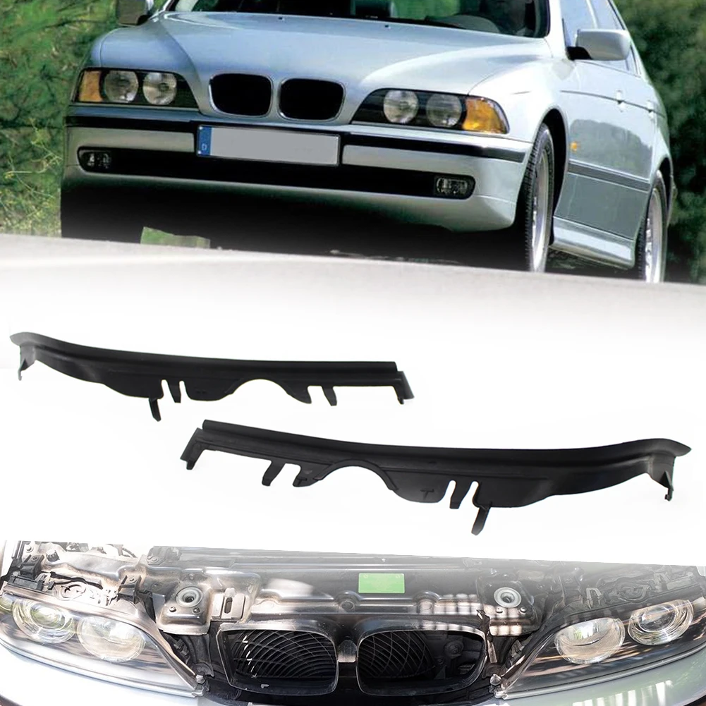 سيارة عدسة المصباح الأمامي قذيفة غطاء عدسة المصباح الأمامي طوقا سدادة مطاطية لسيارات BMW E39 5 Series 63126908405 63126908406