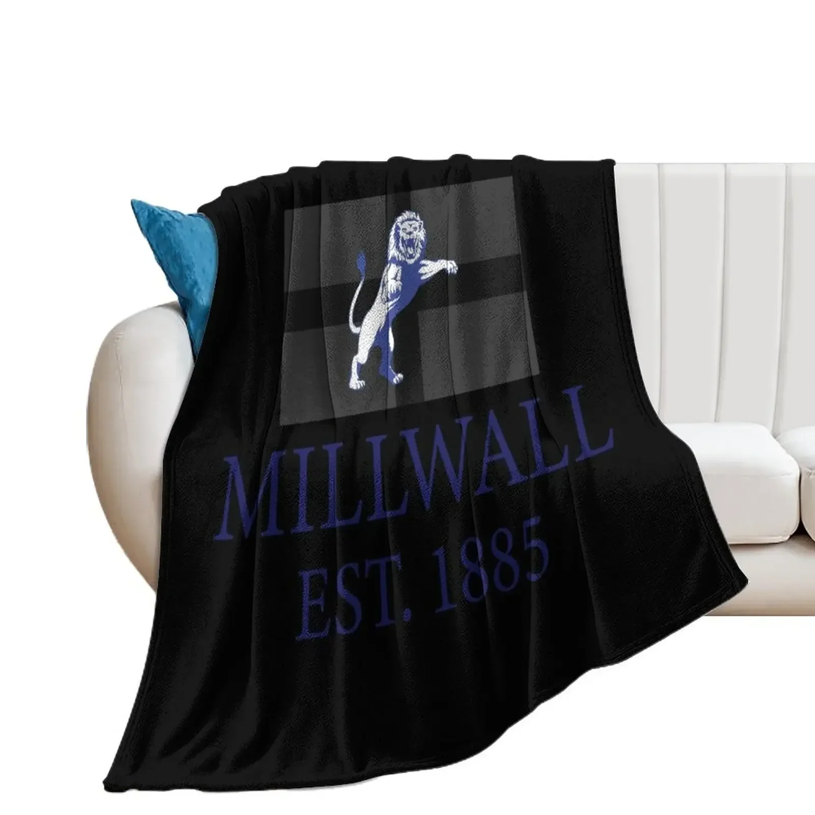 Millwall 1885 Throw Blanket sofa bed Polar Plaid on the sofa Quilt Blankets