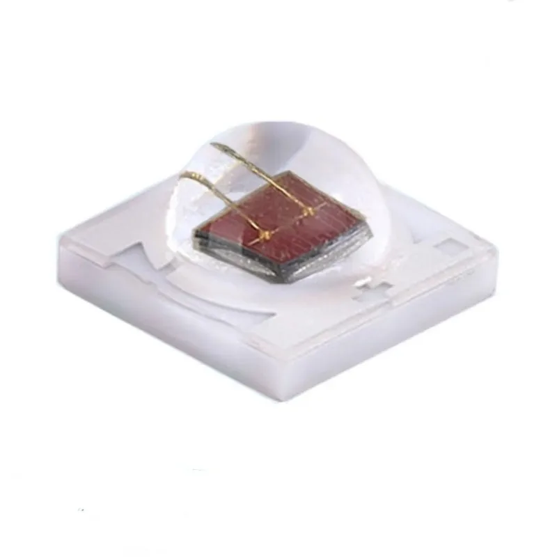 3535 czerwona dioda LED, 660nm 3W Koraliki do lamp roślinnych 100 szt