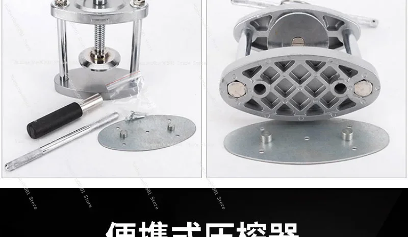 Press Double Layer Curing Flask One Piece Separate  Flask Dental Lab Pressure Press