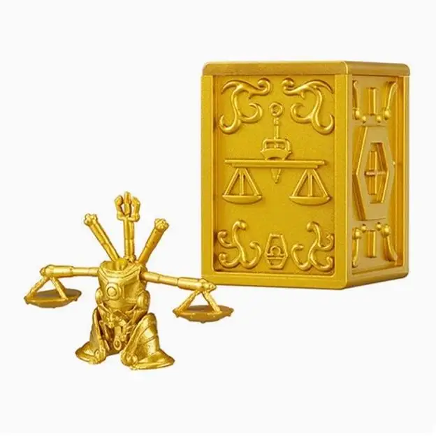 Bandai Saint Seiya Panno Oro Action Figures Modello Raccogliere Ornamenti EX CASHAPON Leo Bilancia Scorpione Vergine Ufficiale Genuino