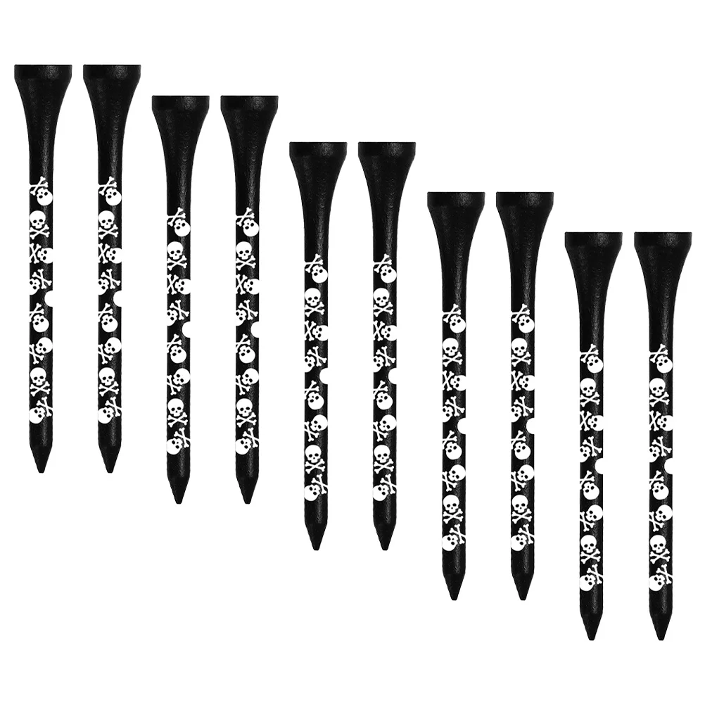 10 قطعة تيز الخيزران الخشب حامل الكرة التدريب اكسسوارات الزخرفية جولف دعم استبدال جولف المسامير المحمولة قاعدة الغولف