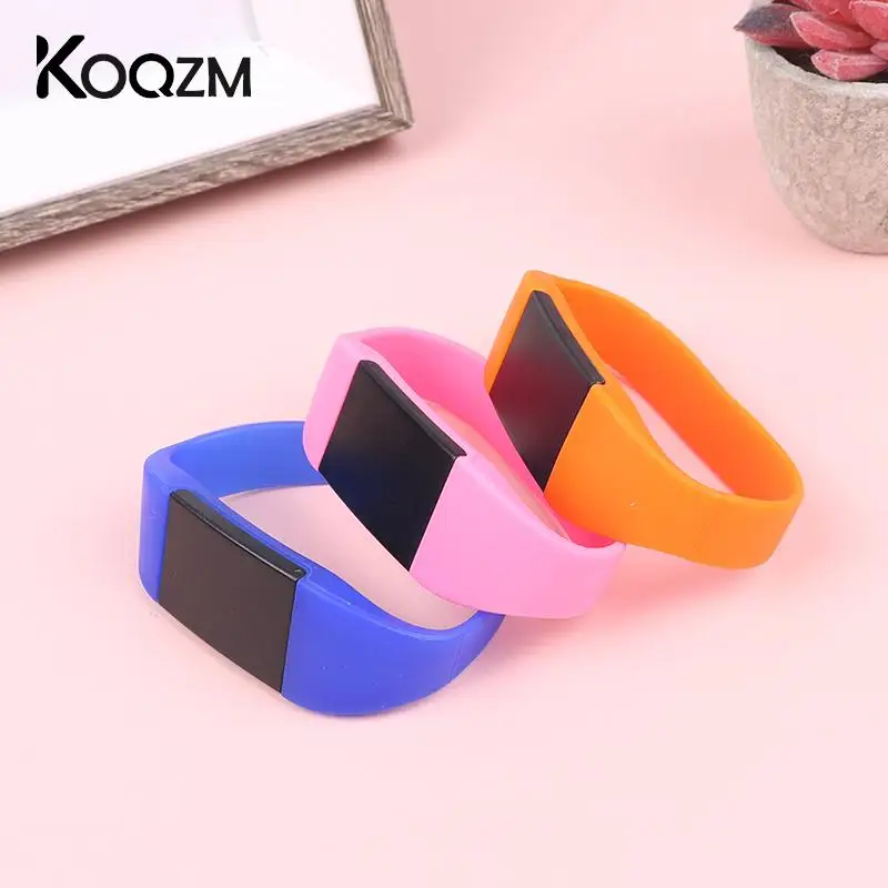 Silicone Rewritable 13.56Mhz UID Changeable MF 1K S50 NFC Bracelet RFID Wristband 1Pcs Color Random