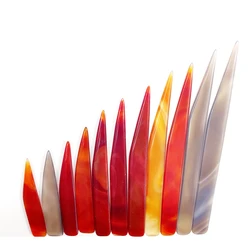 Natural agate knife / pen / scraper gold and silver jewelry polishing polishing maintenance tools jewelry tools