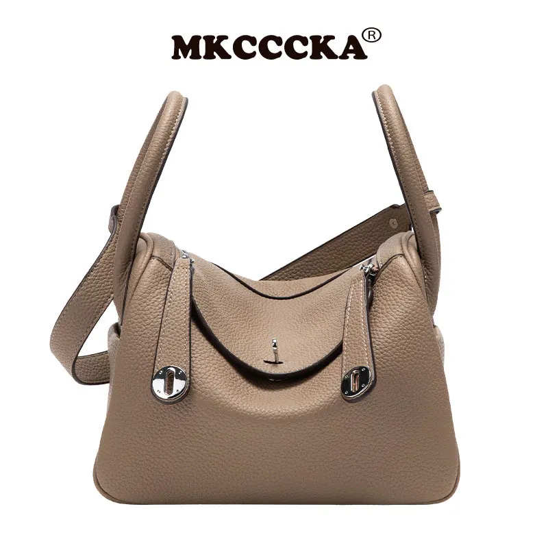 2024 New  Women's Bag Female Luxury Soft Genuine Handbags Lady Fashion Daily Casual Shoulder Bag  Messenger bags Crossbody bag