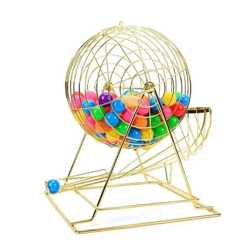 Multi-Colour Metal Bingo Set