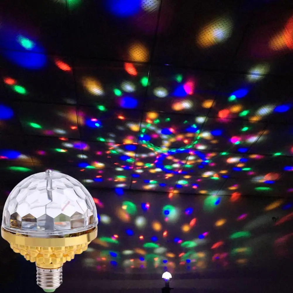 Lámpara LED giratoria de escenario, alto brillo, ignífugo, protección contra fugas, amplia aplicación, decorativa, ABS, colorida, St