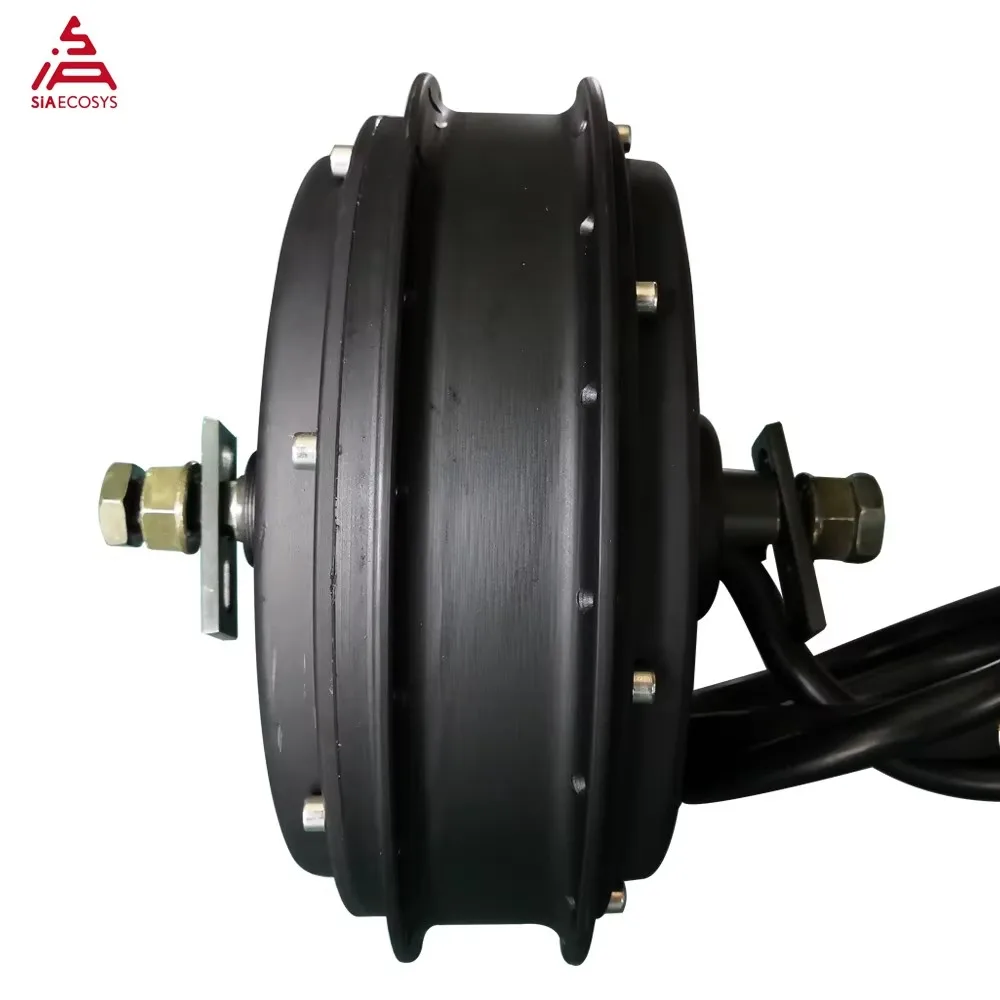 QSMotor 3000W Electric BLDC Motor 72V V3TI Model 205x50H Rim Lacing Optional for Hobby And Model Applications