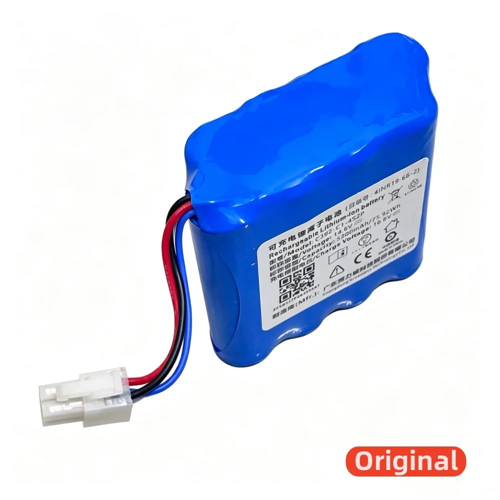 100%Original 5200mAh 14.6V for NARWAL YJCC001 YJCC002 YJCC003 YJCC005 YJCC010 J1 J2 T10 Robot Vacuum Cleaner Battery