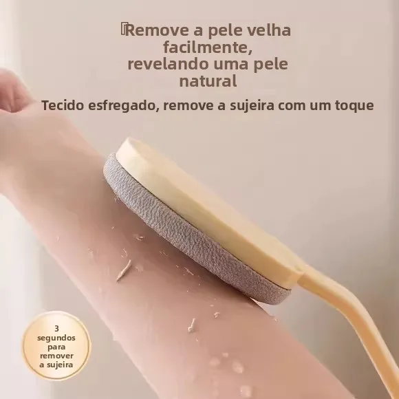 ロングハンドルバススクラブタオルブラシ粗砂背中洗いブラシ男性と女性用個人衛生クリーニングツールバスブラシ