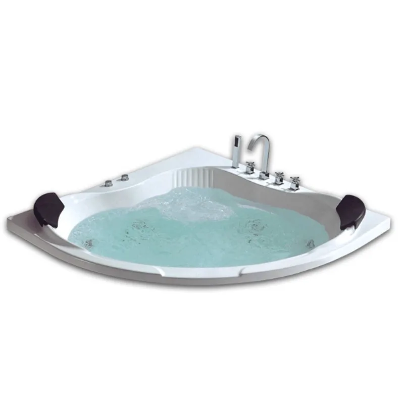 Eagle fan-shaped built-in bathtub, home acrylic bathtub hotel, homestay triangle Jacuzzi surfing