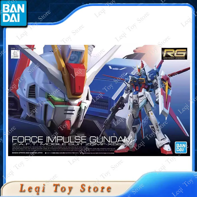 Bandai Originele Echte RG KRACHT IMPULSE GUNDAM SPECII ZGMF-X56S/α Action Anime Figuren Speelgoed Gift Montage Model Ornamenten