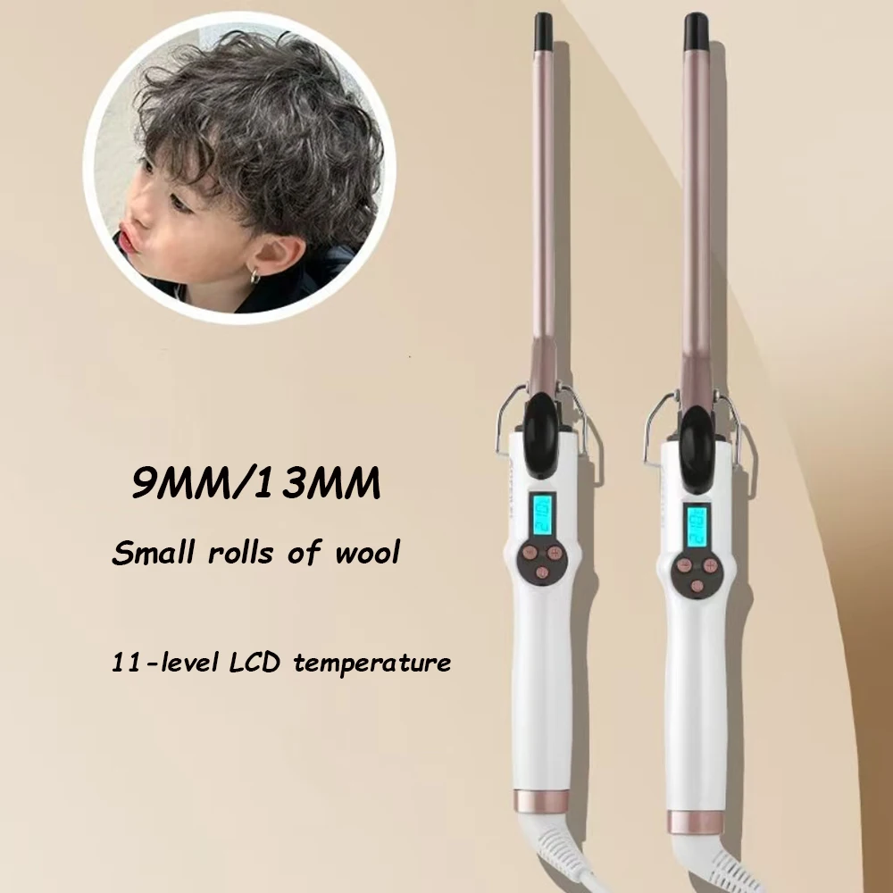 Hair Curling Iron 9mm 13mm 19mm 22mm 25mm 32mm 38mm Ceramic Hair Curler Electric Salon Styling Tool Crimping Iron