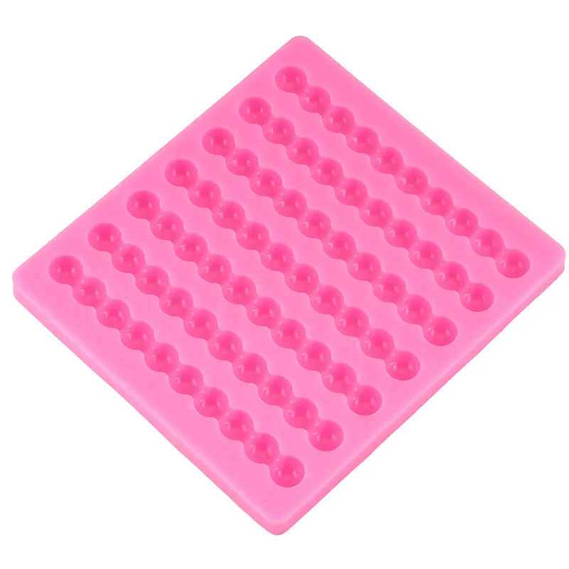 Pearl Cake Border Silicone Mold Sugarcraft Wedding Decorating Tool Cupcake Fondant Chocolate Sugarcraf Gumpaste Clay Molds M2347