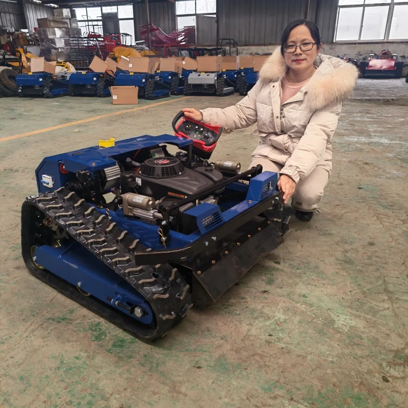 

Новая модель газонокосилки-робота Y11-500 из Китая, 225 куб. см, 4-тактная, беспроводная, автоматическая, самоходная, гусеничная, промышленного/бытового класса