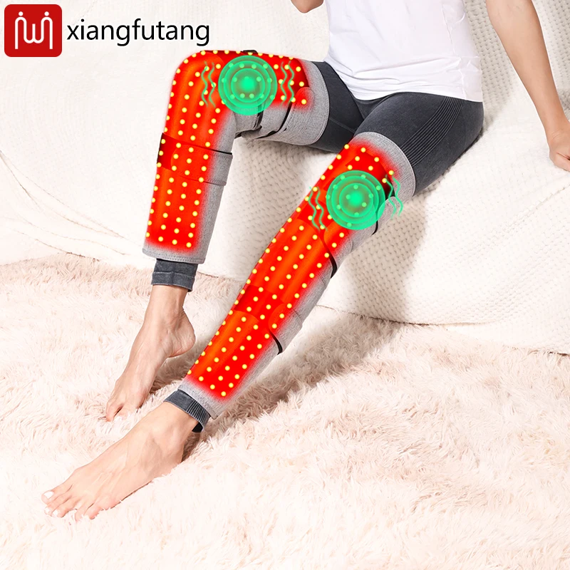 

Red Light Therapy Heating Leg Support Brace for Knee Arthritis Relief Heating Knee Brace for Cold-Induced Leg Pain Relief Warmth