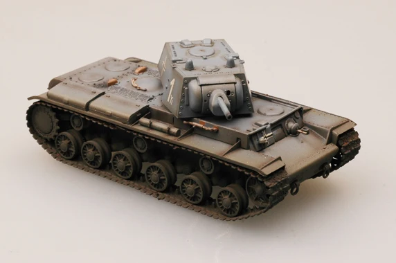 Easymodel 36277 1/72 schwerer Panzer KV-1 aus Deutschland, 8. Panzer, Tau 1944, fertiges Militärmodell, statisches Kunststoff-Sammlungsgeschenk