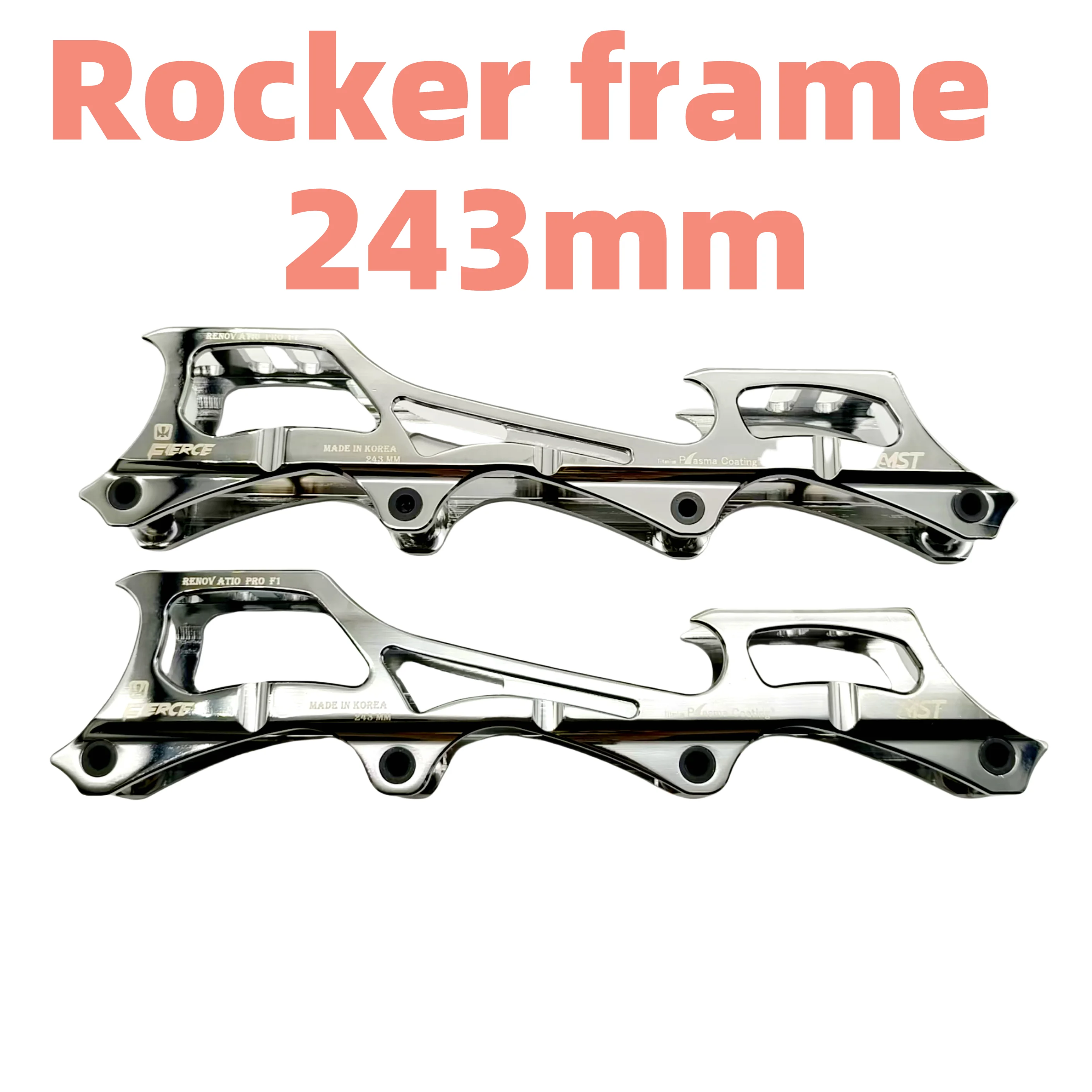 ロッカースケートフレーム送料無料4x80mm