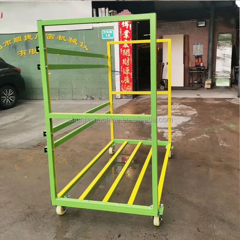 Heavy Duty Multipurpose Storage Rack Cage Cart Door And Window Cargo Warehouse Workshop Turnover Trolley