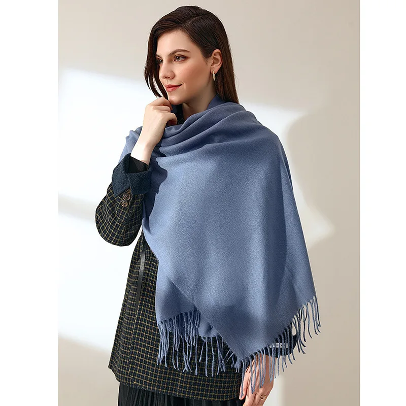Wool Winter Scarf Women Scarves Adult Fashion Luxury Autumn Fashion Designer Scarf Poncho Scarfs for Ladies Unisex Wrap 180X70cm