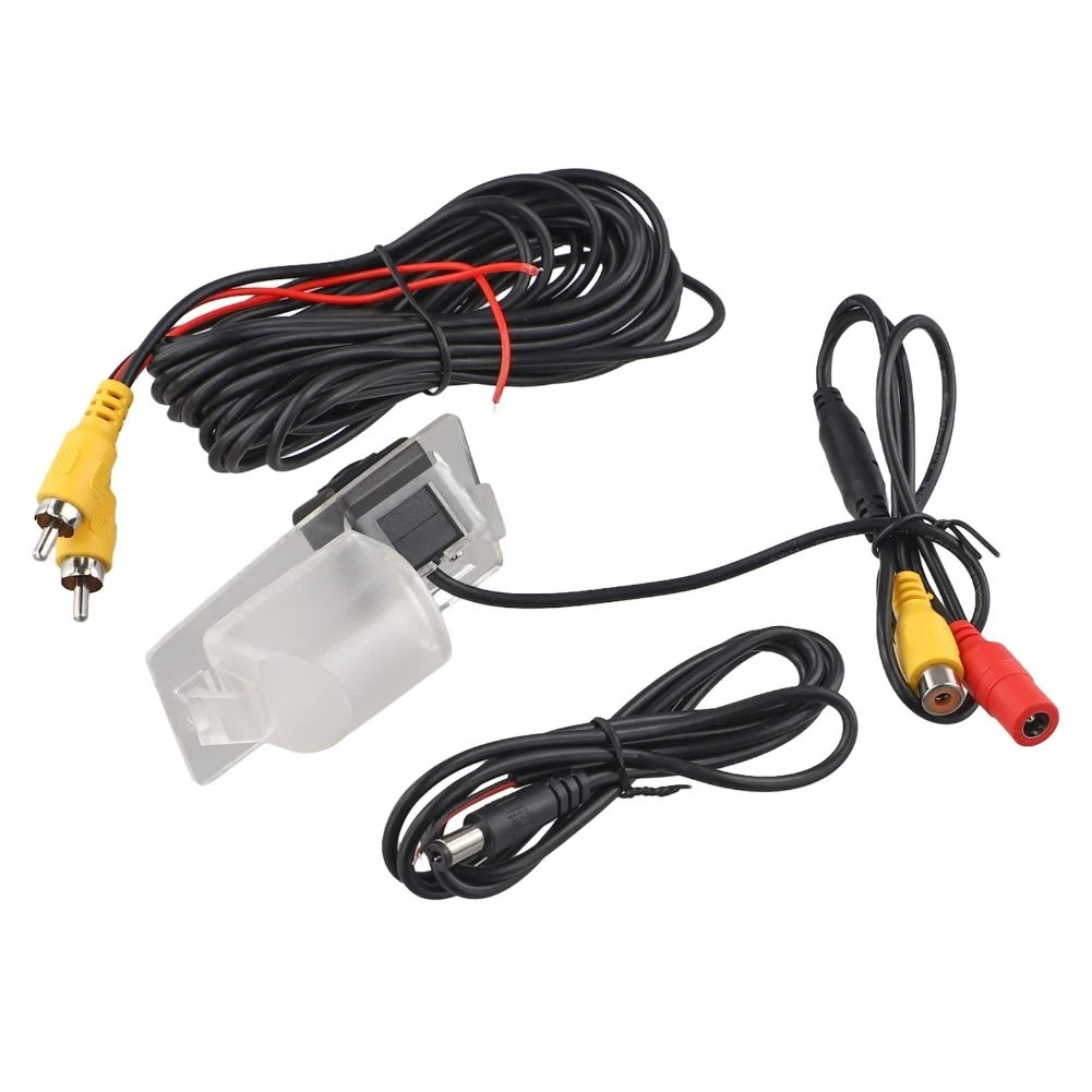 Reverse Camera 170 Degree Wide Angle for Fiat For Abarth For 500 2007 to 2015 with Mirror Function and IP67 Protection