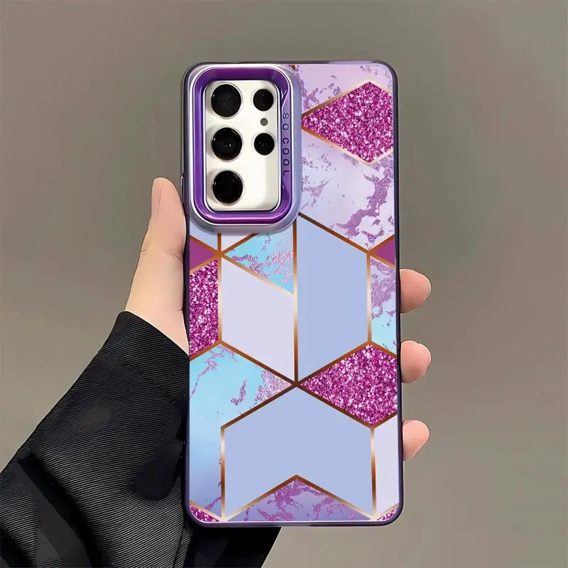 Marmurowe etui do Samsung Galaxy S24 Ultra S20 S21 FE S23 Ultra Note 20 S22 Plus S20 FE S24 Soft Cover Luxury — zdjęcie 5