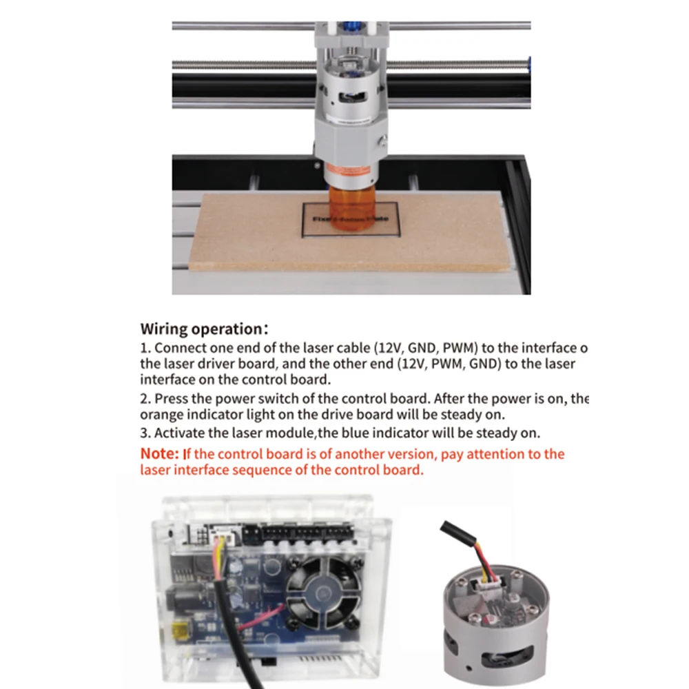 Станок с ЧПУ 3018 Pro, GRBL Control, DIY печатная плата, фрезерный станок для металла, фрезерный станок по дереву, лазерный гравировальный станок