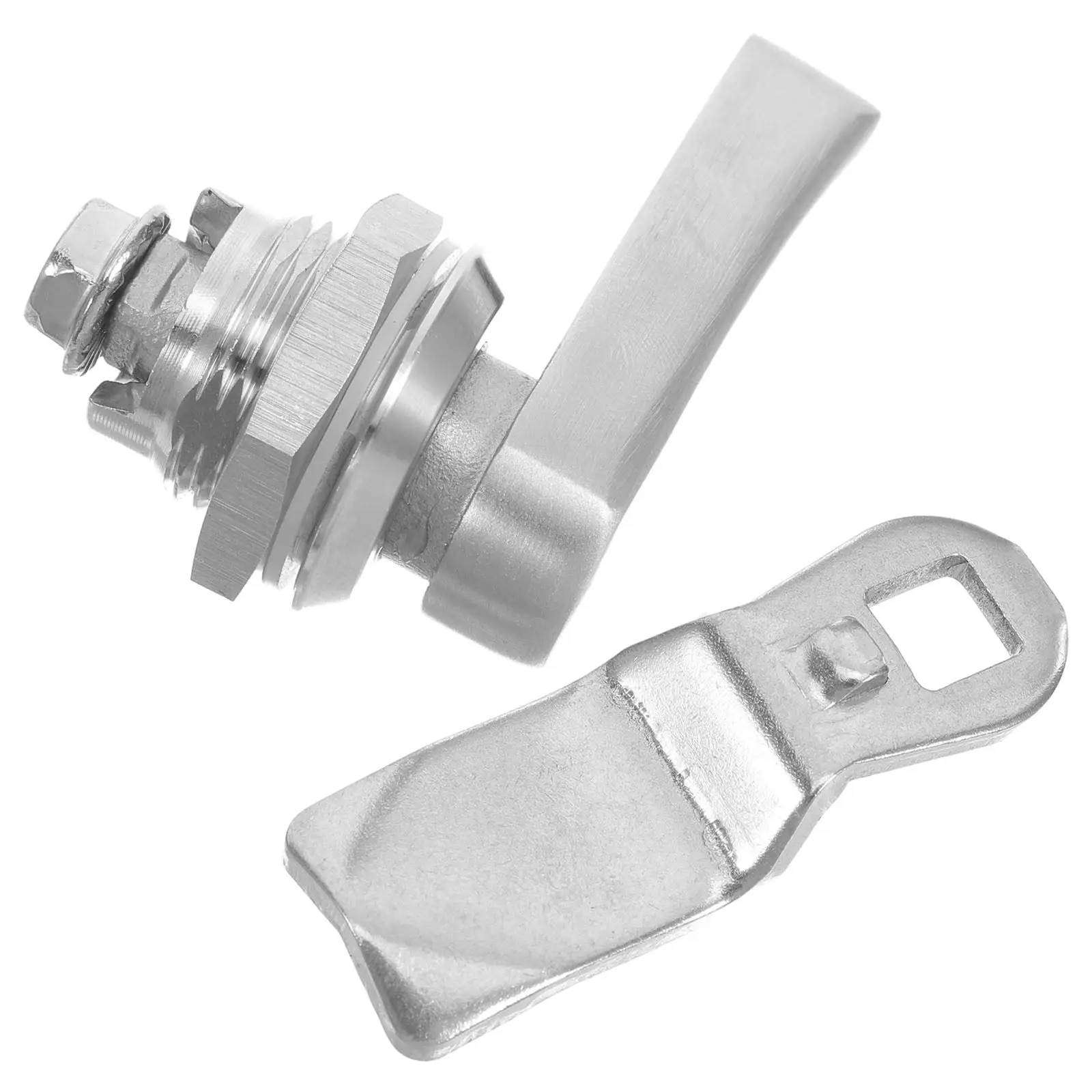 

1Set Cam Lock for Toolboxes Stainless Steel Latch Lock with Thumb Operated Quick Secure Closure Cabinet Equipment Electric