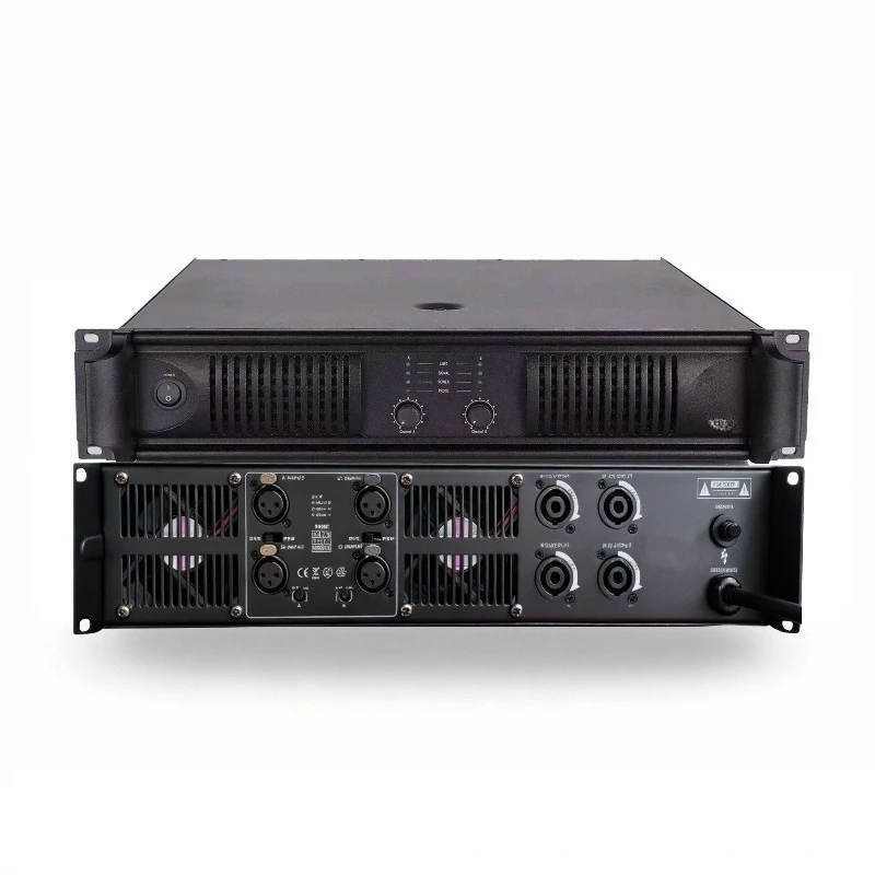 Power amplifier four-channel stage conference rear amplifier, rear amplifier