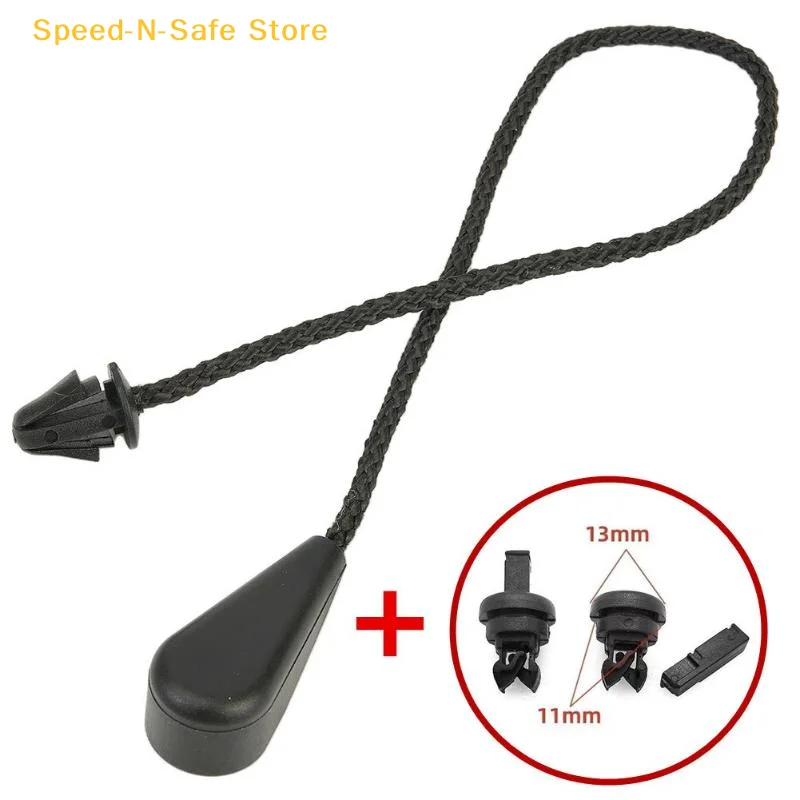 Trunk Boot Parcel Shelf String Cord For Qashqai 2008-2020 Strong Durable Lanyard Replacement Strap Quick Fix Solution