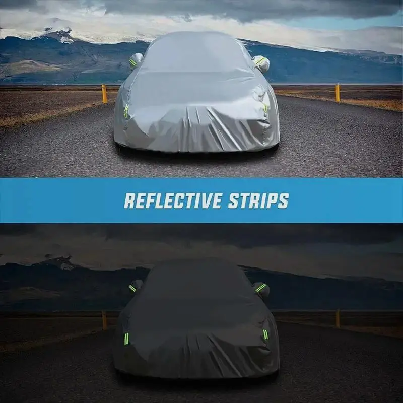 للحماية الخارجية كاملة لأوبل أسترا K 2015 2020 ظلة للثلج مقاومة للماء والغبار ملحقات خارجية أغطية السيارات #6