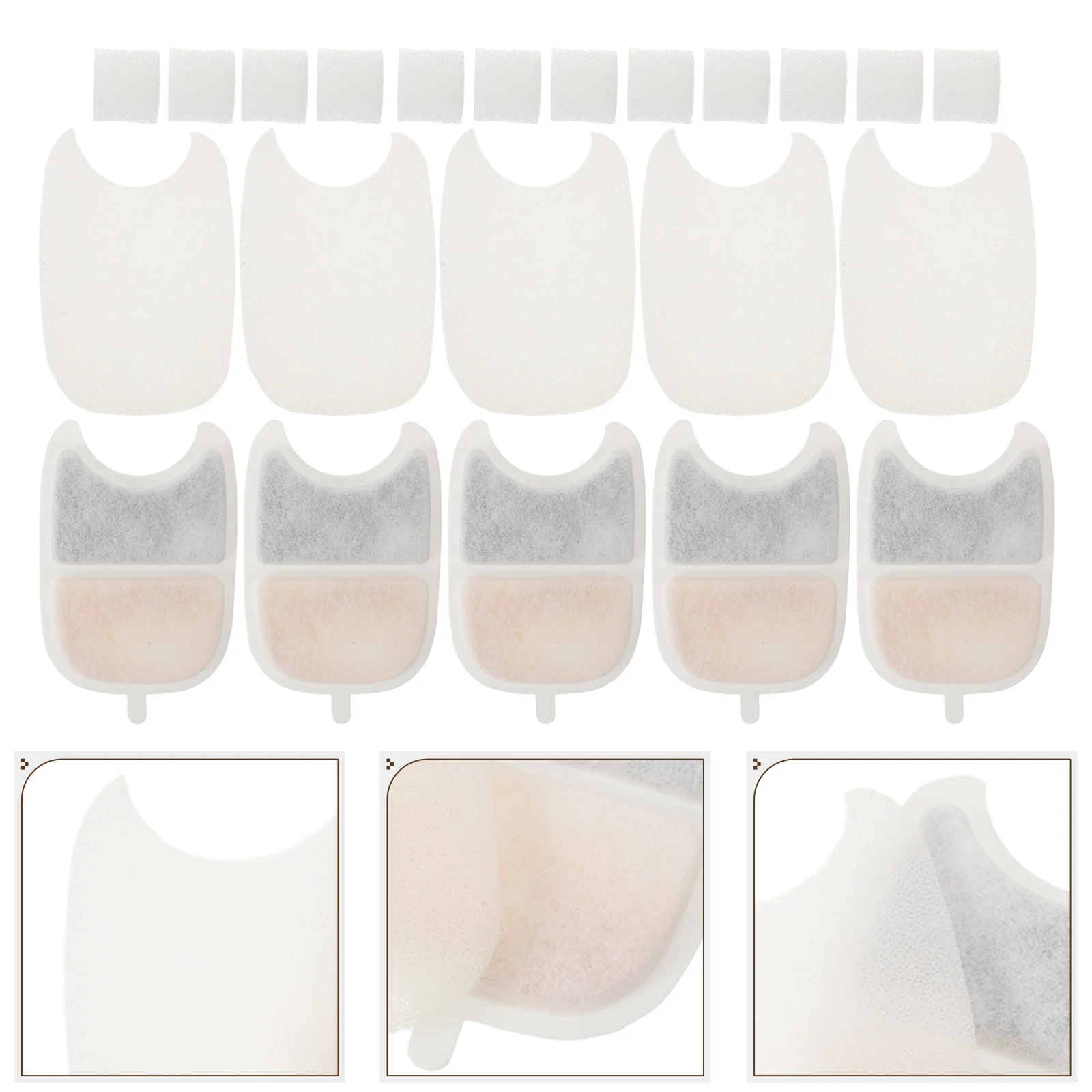 

Protective Disposable Face Masks 3 Ply Non Woven Safety Dustproof Masks for Adults Black White Blue