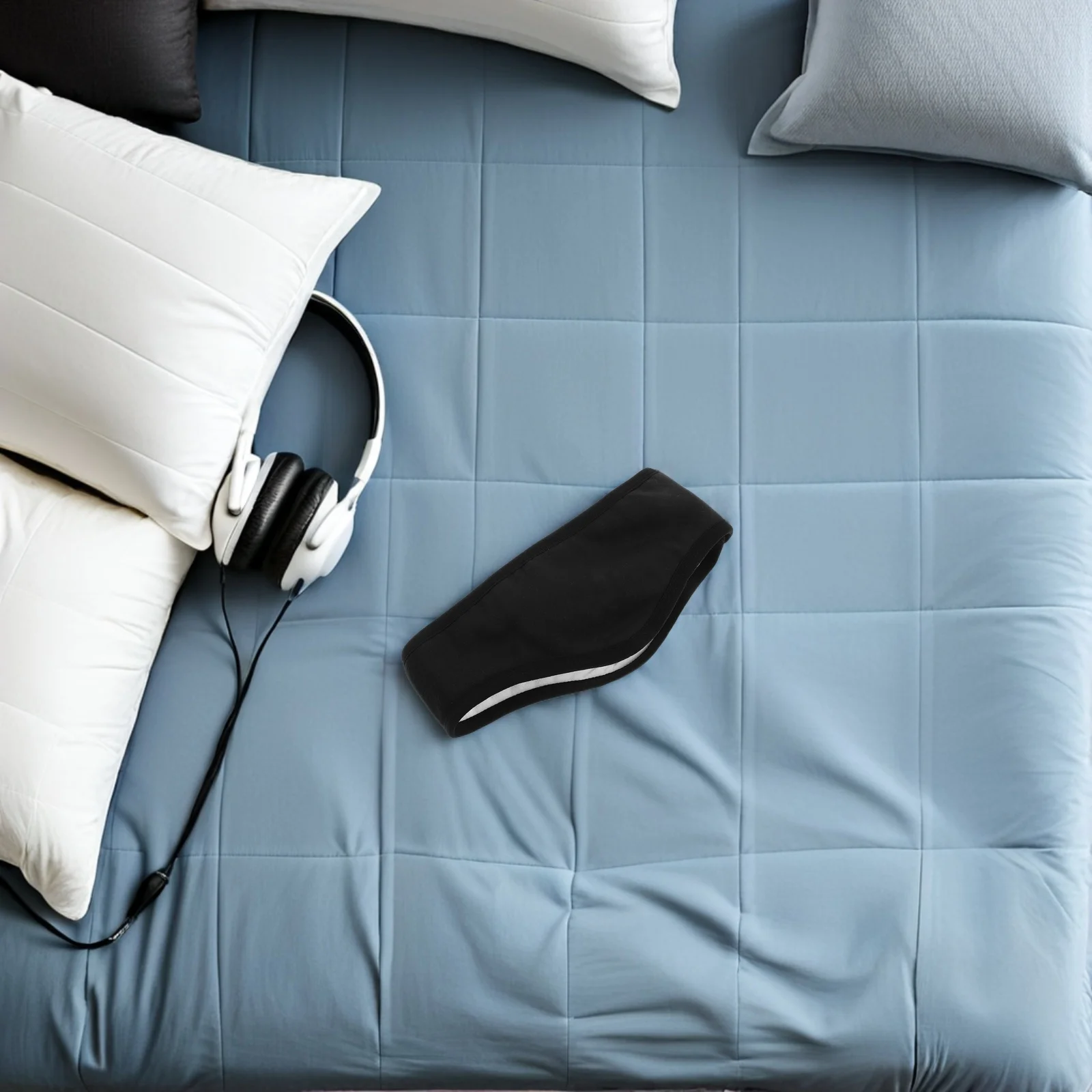 2 قطعة غطاء للأذنين عازل للصوت للنوم قابل للتعديل للحد من الضوضاء يفشل الأذن للرجال والنساء ناعم ومريح للنوم الأذن التفاف النوم