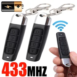 433MHZ Copy Remote Control Auto 4 Channe Code Garage Gate Door Opener Remote Control Duplicator Cloning Code Car Key