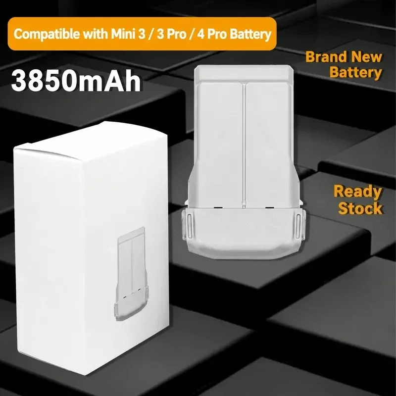 [New] Intelligent Flight Battery for DJI Mini 3 Mini 3 Pro Mini 4 Pro 3850mAh Long Battery Life Replacement Power Supply