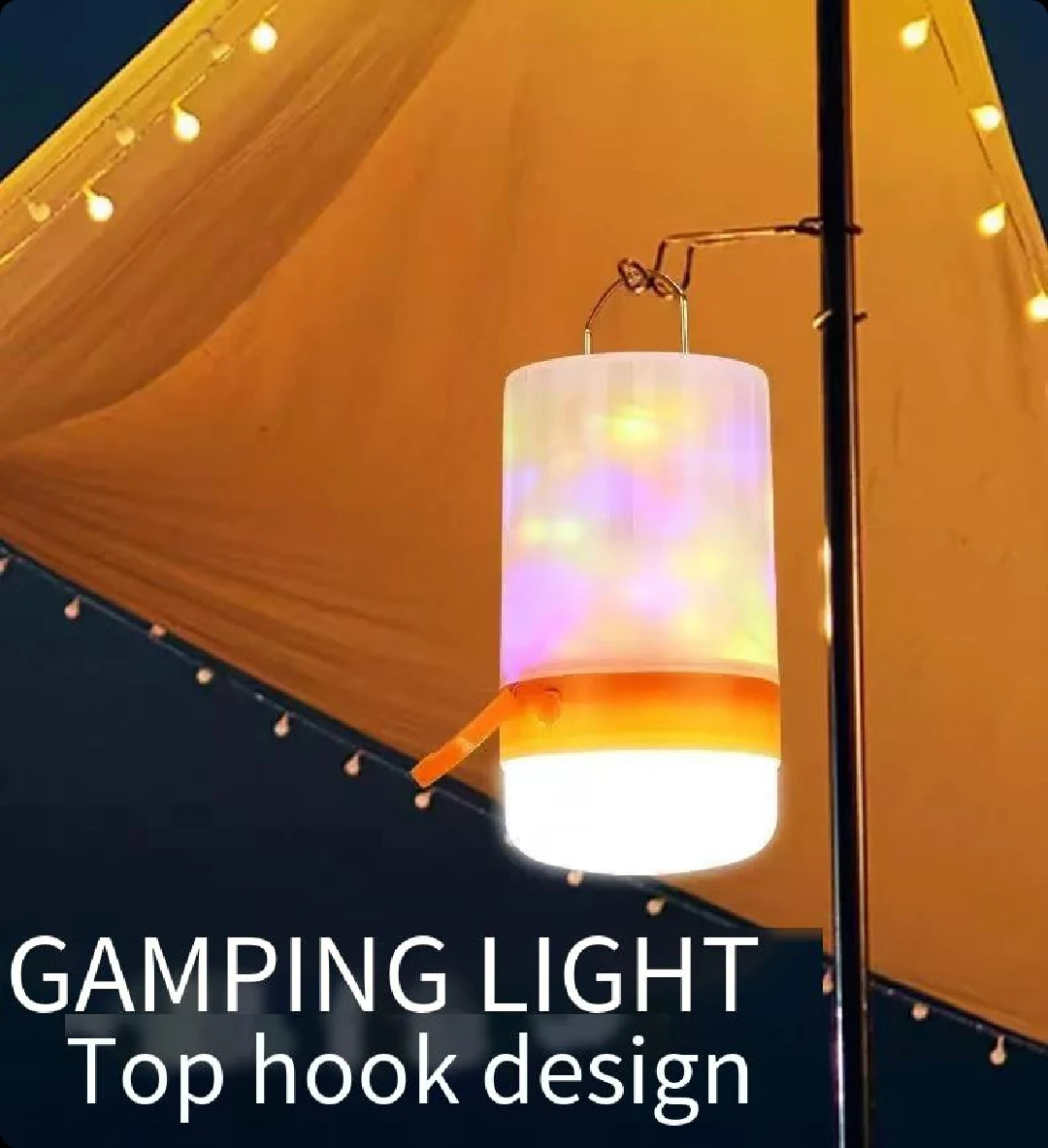 

Многофункциональные цветные гирлянды для кемпинга, светодиодные сверхдлительные атмосферные светильники для улицы, 10 м, рождественские украшения, световая гирлянда