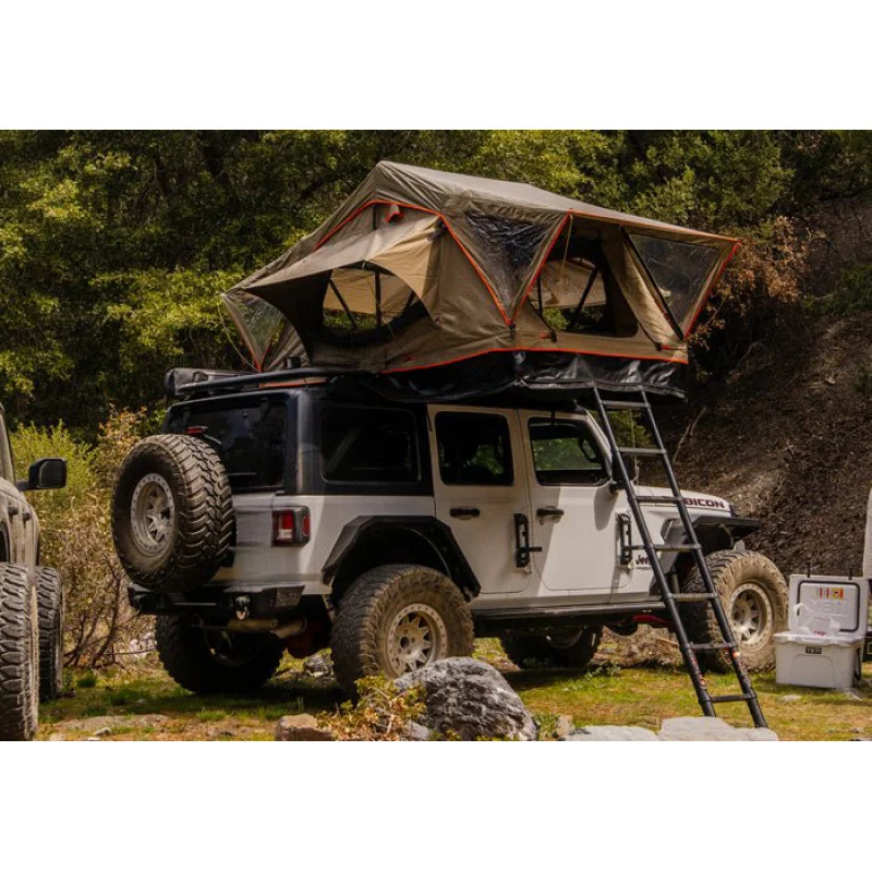 Soft Rooftop Tent Fit Maverick Pickup Truck Bed Overlanding Outdoor Camping