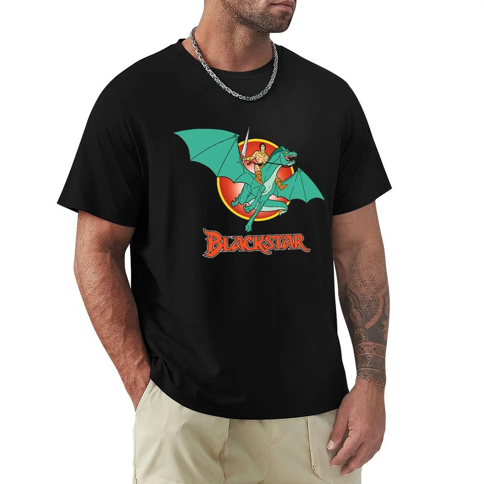 Blackstar Cartoon T-Shirt Casual Streetwear Short Sleeve Tee