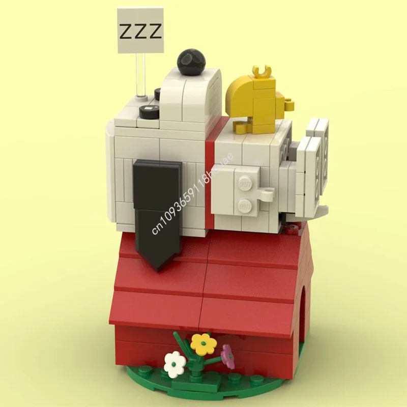 

Набор строительных блоков Brickheadz «Повседневная жизнь творческого щенка» (издание «Домик для собаки»), 127 деталей, MOC, рождественский подарок, лучший выбор для подарка