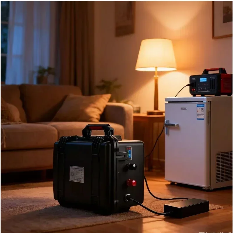 60V 60Ah-100Ah Lithium-ion Battery with Bluetooth BMS | 5000W Portable Battery for Golf Cart/Energy Storage System