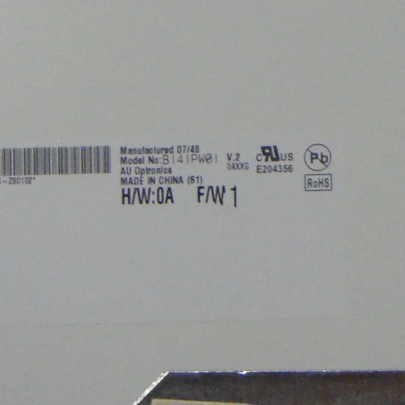 B141PW01 V.2 V.1 B141PW02 V.0 fit LTN141BT05 LTN141BT06 LTN141WD-L05 LTN141WD-L07 N141C3 B141PW03