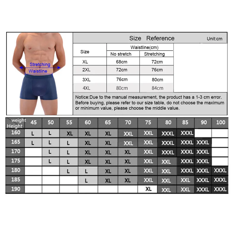 Men\'s Mesh Breathable Bamboo Panties Male Underpants Man Pack Shorts Boxers Underwear High Quality Sexy Boxer