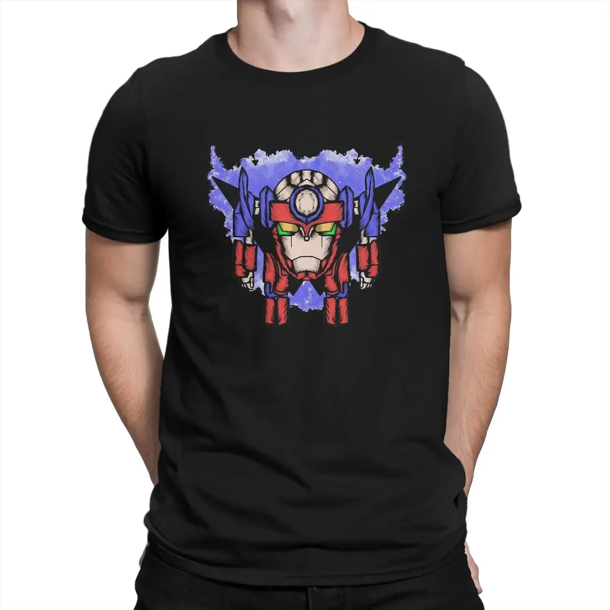 Man's TShirt Tengen Toppa Gurren Lagann O Neck Tops Cotton T Shirt Funny Top Quality Gift Idea Short Sleeve Cotton New Arrival