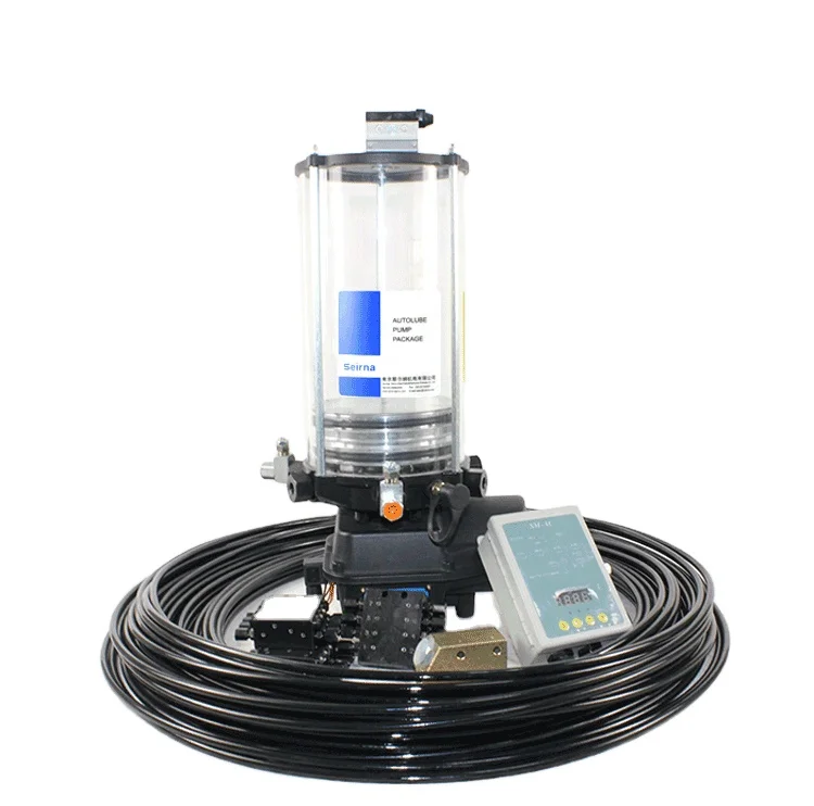 220V Automatic Station Electric Grease Pump  Lubrication System Oil Lubrication Pump For Cranes Construction Machinery