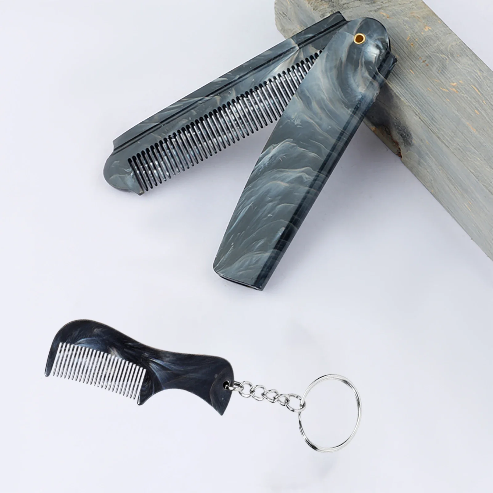 PP Comb Keychain Set