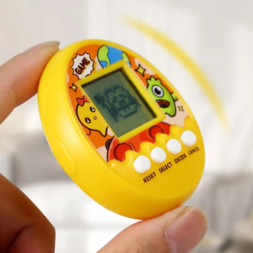 Gioco elettronico per animali domestici Tamagotchi Toy 168 animali domestici in 1 giocattoli elettronici per animali domestici virtuali Mini gioco portatile regali creativi per bambini