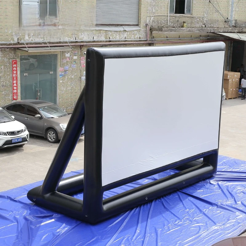 Movie Screen Front Projection 16:9 Pvc Airtight Inflatable Projection  Screen Film Screen Theater Screen Cinema Screen Outdoor