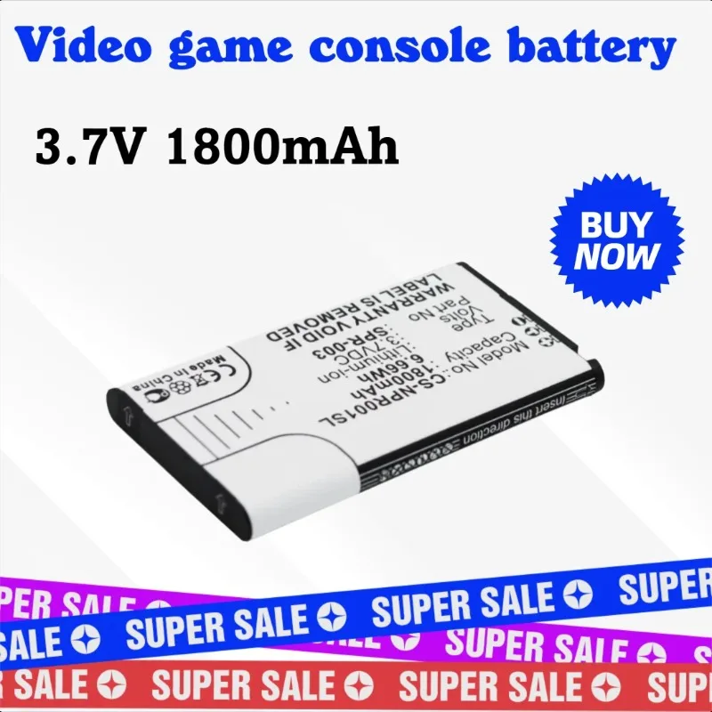 

New 5Pcs SPR-003 3.7V 1800mAh Replacement Battery for Nintendo DS XL 2015, 3DSLL, 3DSLL, SPR-001, 3DS LL, DSXL 2015