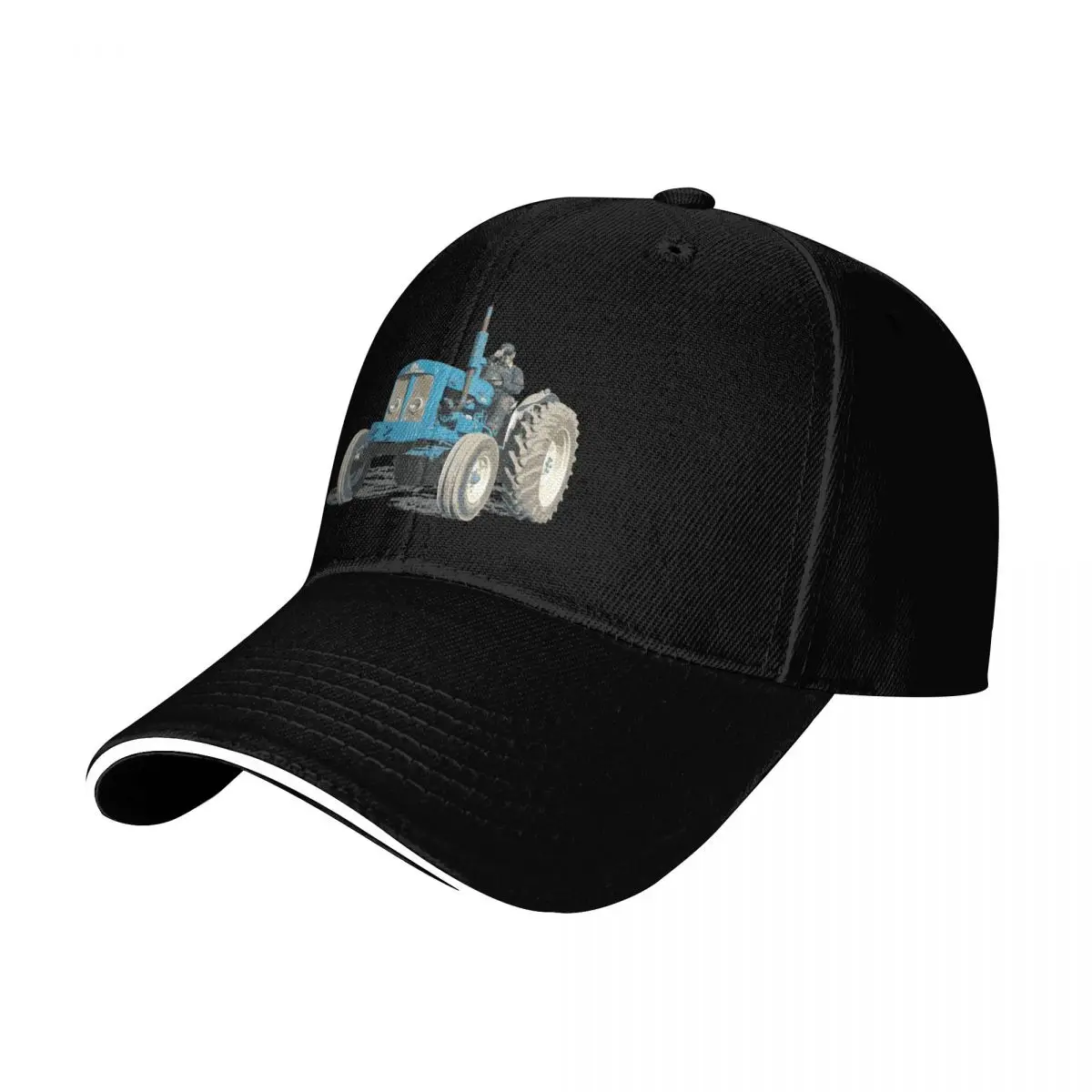 Super Major, last of the Fordson tractors Baseball Cap Summer Beach Travel Streetwear Hip Hop Trendy Vintage Retro Embroidered