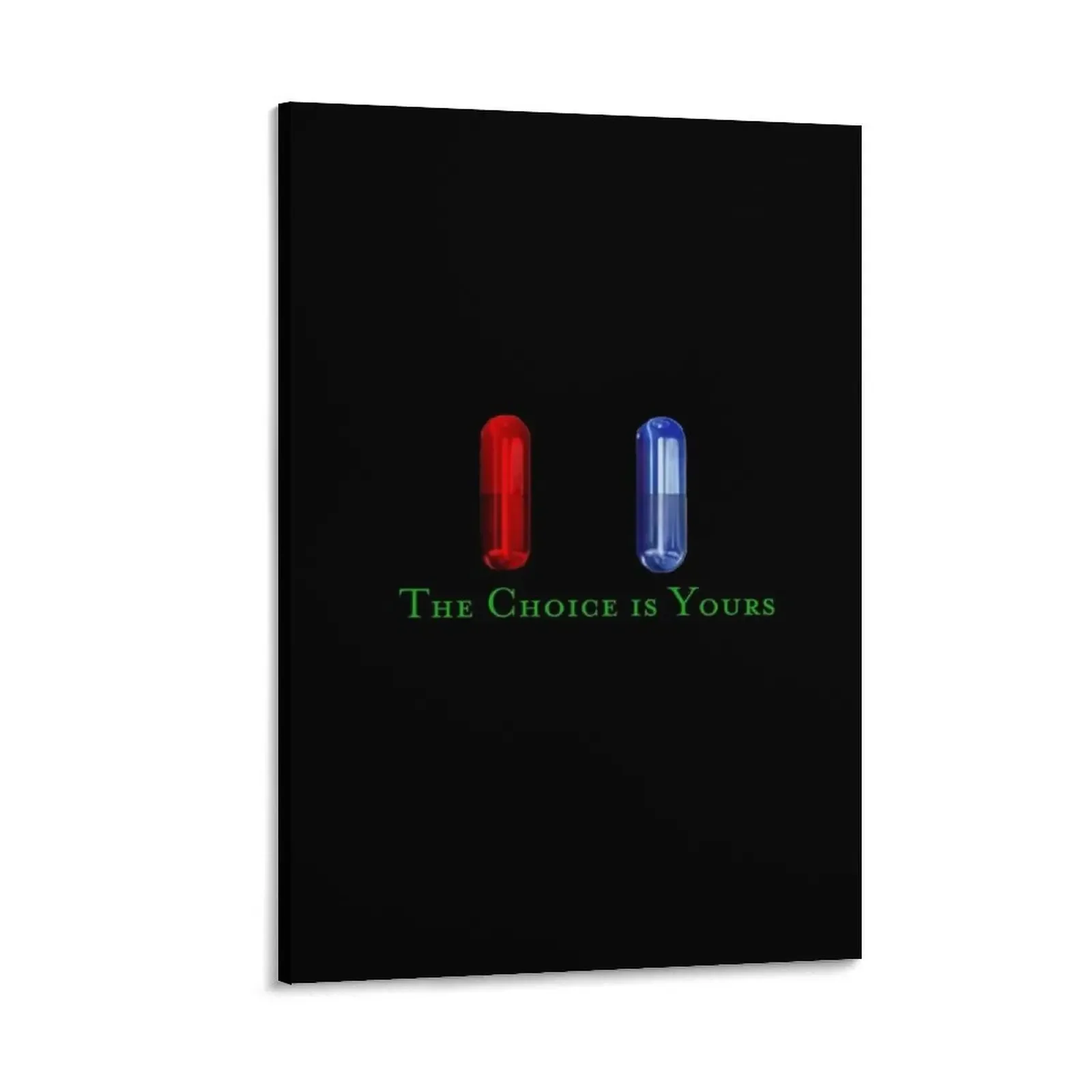 

Red Pill or Blue Pill - The Matrix Canvas Painting Decorative prints wall painting room decoration anime